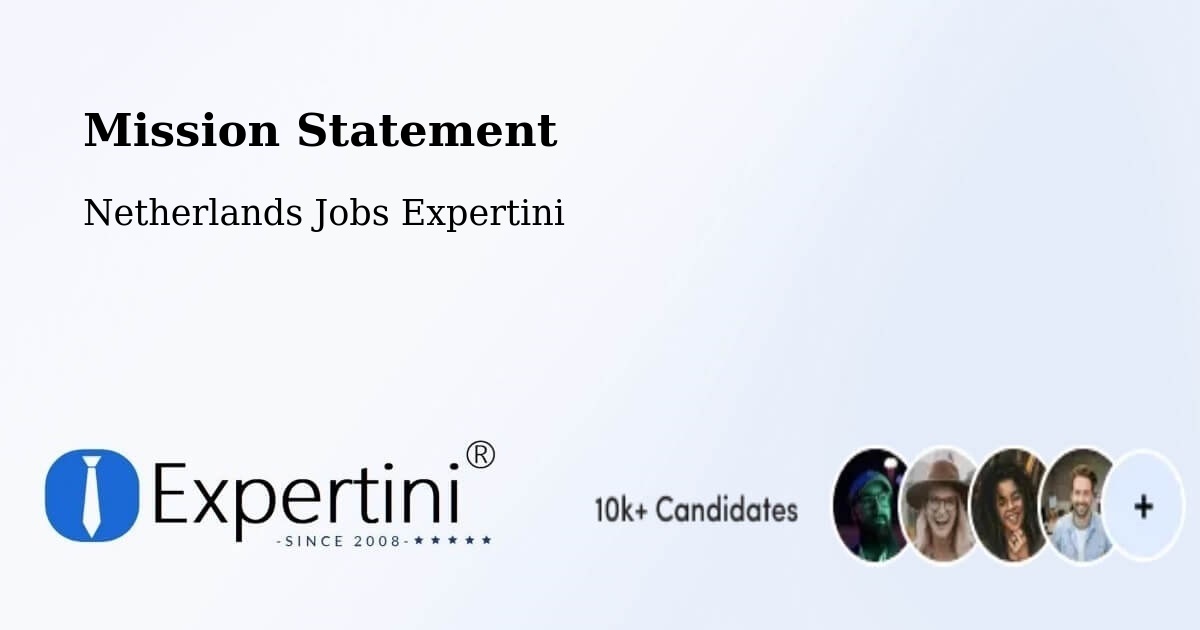 Mission Statement - Netherlands Jobs Expertini
